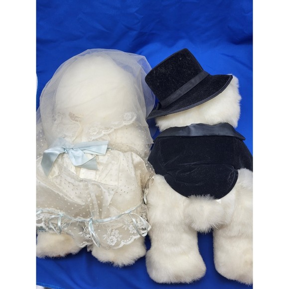 Raikes Bride and Groom Bears Vintage - Picture 9 of 10
